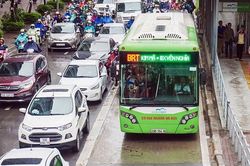 Đề xuất thêm một số phương tiện được đi vào làn BRT