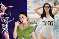 Bảo Thy hạnh phúc vì gần 'về đích' vóc dáng thời son rỗi
