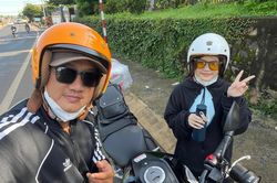 Bố tặng con gái chuyến đi phượt sau kỳ thi vào lớp 10
