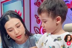 Hoàng Oanh lên tiếng khi bị dân tình nghi ngờ con trai mắc bệnh tâm lý