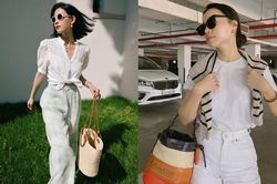 10 set đồ trắng đơn giản mà hack dáng cực đỉnh
