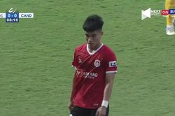 Lê Văn Đô nhận thẻ đỏ trực tiếp trong ngày trở lại V-League 2