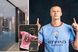 Haaland mua nhà của Pogba