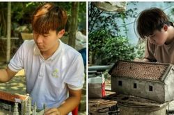 Lưu lại nếp nhà xưa qua những mô hình tiểu cảnh đậm chất làng quê Bắc bộ