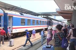 Tăng nhiều chuyến tàu khách đi Đà Nẵng và khu vực miền Trung