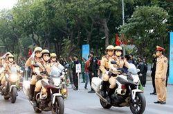 Quyết tâm của lực lượng cảnh sát giao thông