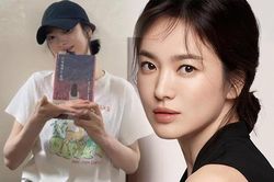 Song Hye Kyo lộ diện với gương mặt khác lạ, mắt sưng bọng nhưng làn da cứu rỗi tất cả