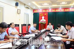 UBND thành phố Tuyên Quang họp bàn chuẩn bị Lễ hội Thành Tuyên năm 2022