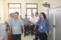 Kiểm tra công tác chuẩn bị Kỳ thi tốt nghiệp THPT tại Cao Bằng