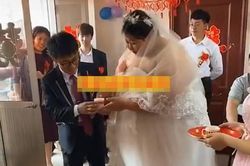 Chú rể 'mi nhon' cưới vợ nặng hơn 200kg, nhiều người đoán già đoán non