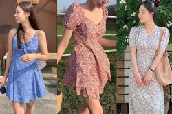 12 cách mặc váy hoa giúp chị em trẻ trung hơn tuổi