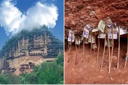 Ngọn núi 'giàu có' nhất Trung Quốc, tiền lộ thiên nhưng không ai dám lấy
