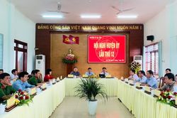 Hội nghị Huyện ủy Đạ Tẻh lần thứ 12