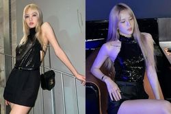 Thiều Bảo Trâm lại copy từ đầu đến chân phong cách Lisa của BlackPink?