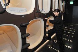 Khách sạn con nhộng chỉ dành cho phụ nữ ở Nhật