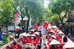 Hà Nội: 6 tháng đầu năm ngành Du lịch phục hồi mạnh mẽ