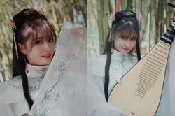 Vừa được báo Trung tung hô, TikToker Khánh Huyền hóa 'mỹ nhân cổ trang'