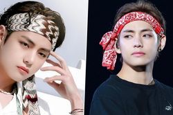 Loạt khoảnh khắc khoe trọn vầng trán đẹp ngất ngây của V BTS