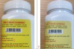Phát hiện lô thuốc Tetracyclin 250mg giả