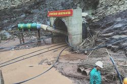 Điện Biên: Đang thi công hầm thủy điện, 4 công nhân bị lũ cuốn
