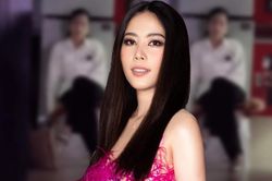 Hình ảnh Nam Em ngồi chợp mắt ngay hành lang ra vào show diễn, netizen không ngớt lời khen