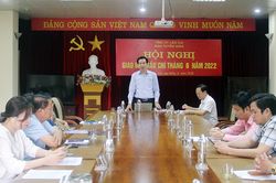 Giao ban báo chí tháng 6/2022