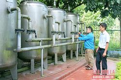 Hướng tới tiêu chí nước sạch trong sinh hoạt