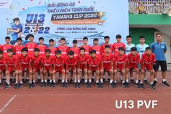 16 đội bóng dự vòng chung kết U13 toàn quốc năm 2022