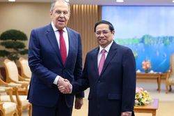 Thủ tướng Phạm Minh Chính tiếp Bộ trưởng Ngoại giao Liên bang Nga Sergey Lavrov