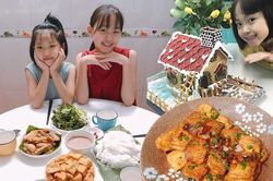 Mẹ 'truyền lửa' nấu ăn cho con
