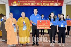 Phục vụ hơn 5.000 suất ăn miễn phí cho học sinh thi tốt nghiệp THPT năm 2022