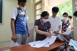 98,75% thí sinh làm thủ tục dự thi, 38 thí sinh là F0