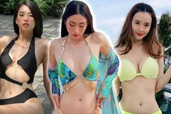 Mỹ nhân Việt diện bikini chào hè, đua nhau khoe dáng gợi cảm
