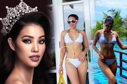 Phạm Hương bị soi chỉnh ảnh méo cả cửa, fan đùa: 'Đến hoa hậu cũng phải dùng photoshop'