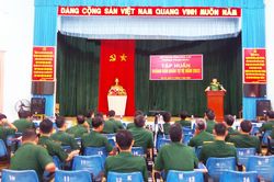 Gia Lai bế mạc tập huấn ngành Dân quân tự vệ năm 2022