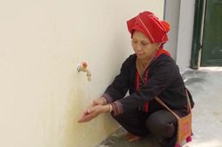 Hơn 80% số dân trong tỉnh được sử dụng nguồn nước hợp vệ sinh