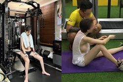 Hội chị em tới phòng gym và lối ăn mặc khiến netizen 'nhức mắt'