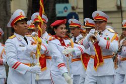 Đặc sắc màn biểu diễn tại Nhạc hội Cảnh sát các nước ASEAN+ 2022