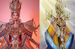 Đại diện Việt Nam mang trang phục dân tộc nặng 30kg tới Miss Supranational 2022
