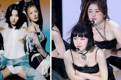 6 bộ trang phục gây tranh cãi của thần tượng nữ K-pop: LE SSERAFIM, Apink…