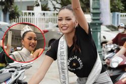 Về thăm quê nhà, Hoa hậu Ngọc Châu bị netizen chê xuống sắc, thực hư ra sao?