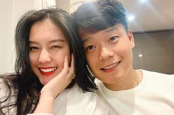 Thành Chung đưa vợ đi du lịch, trổ tài câu mực