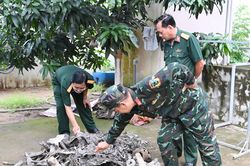 Cải tạo vuông tôm, phát hiện xác máy bay của quân đội Mỹ