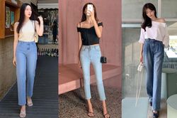 Diện quần jeans theo phong cách tối giản để không lo mặc xấu