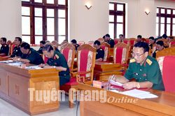 Nắm tình hình, diễn biến tư tưởng của cán bộ, chiến sỹ là trọng tâm hàng đầu