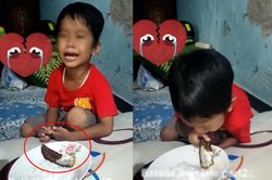 Cậu bé vật vã khóc khi mẹ chiên cá cưng để ăn cơm, hành động sau còn bất ngờ hơn