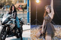 Sau 2 năm nổi tiếng, gái xinh cưỡi moto nổi tiếng giờ ra sao?