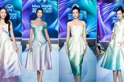 Dàn thí sinh Miss World Vietnam 2022 đọ dáng yêu kiều như tiểu thư trước thềm chung kết