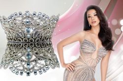 Kim Duyên diện đầm ton-sur-ton vương miện, vũ trụ gửi tín hiệu đăng quang Hoa hậu Siêu quốc gia?