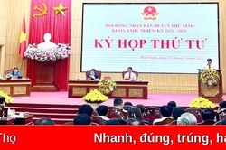 Kỳ họp thứ Tư, HĐND huyện Phù Ninh khóa XXIII, nhiệm kỳ 2021 – 2026